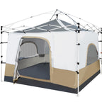 Redcamp Canopy Camping Tent For Pop Up Canopy Tent, Inner Tent With Mesh Window, Converts Straight Leg 10'X10' Or 10'X20' Canopy