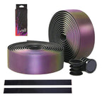 Bumlon Road Bike Handlebar Tape, Bicycle Bar Tape, Pu Leather + Eva, Reflective Cycling Handle Grip Wrap - 2 Rolls