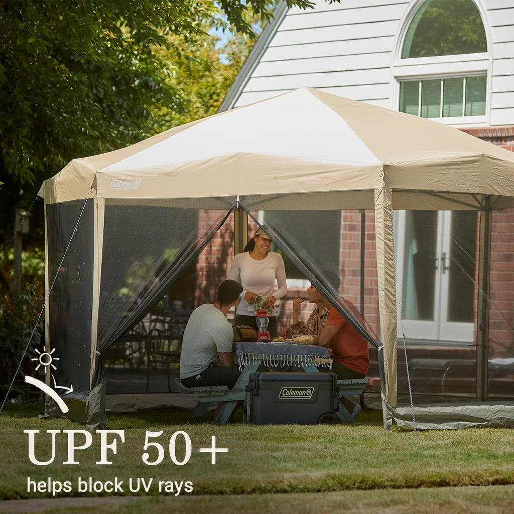 Coleman Back Home 15 X 13 Screen Canopy Tent