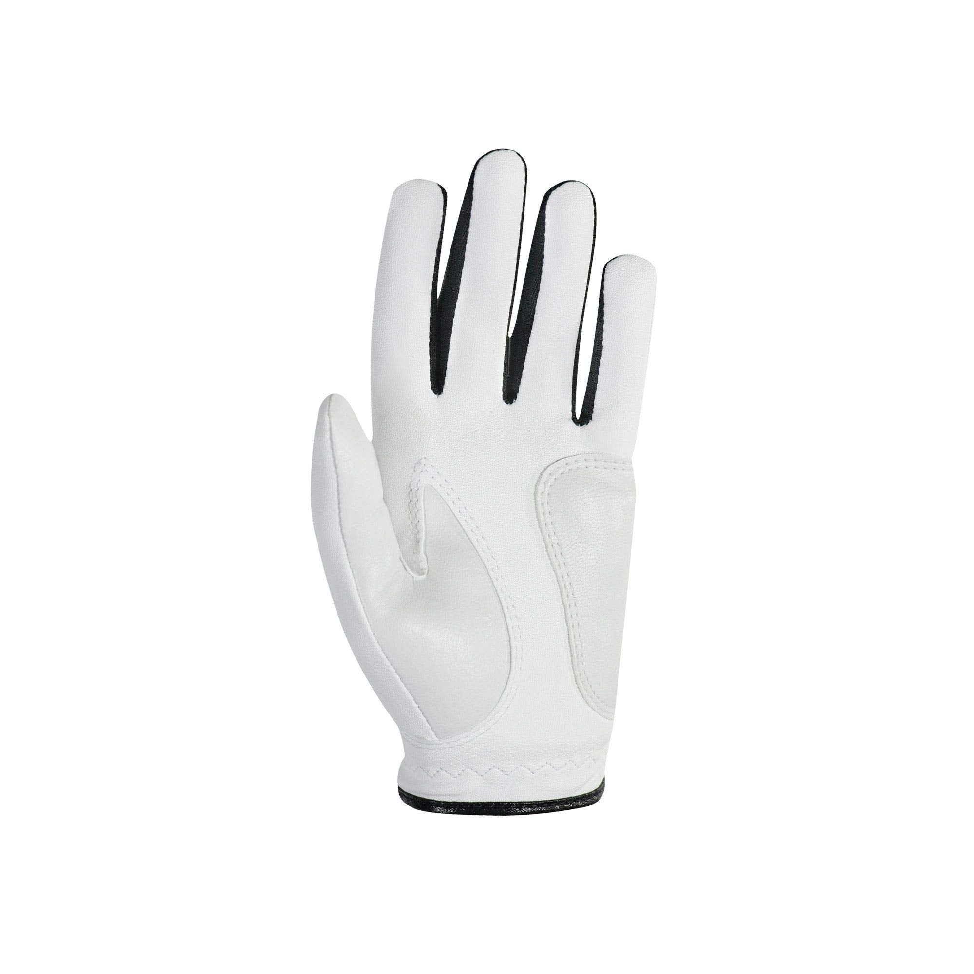 Footjoy Junior Golf Glove, White Medium, Worn On Right Hand