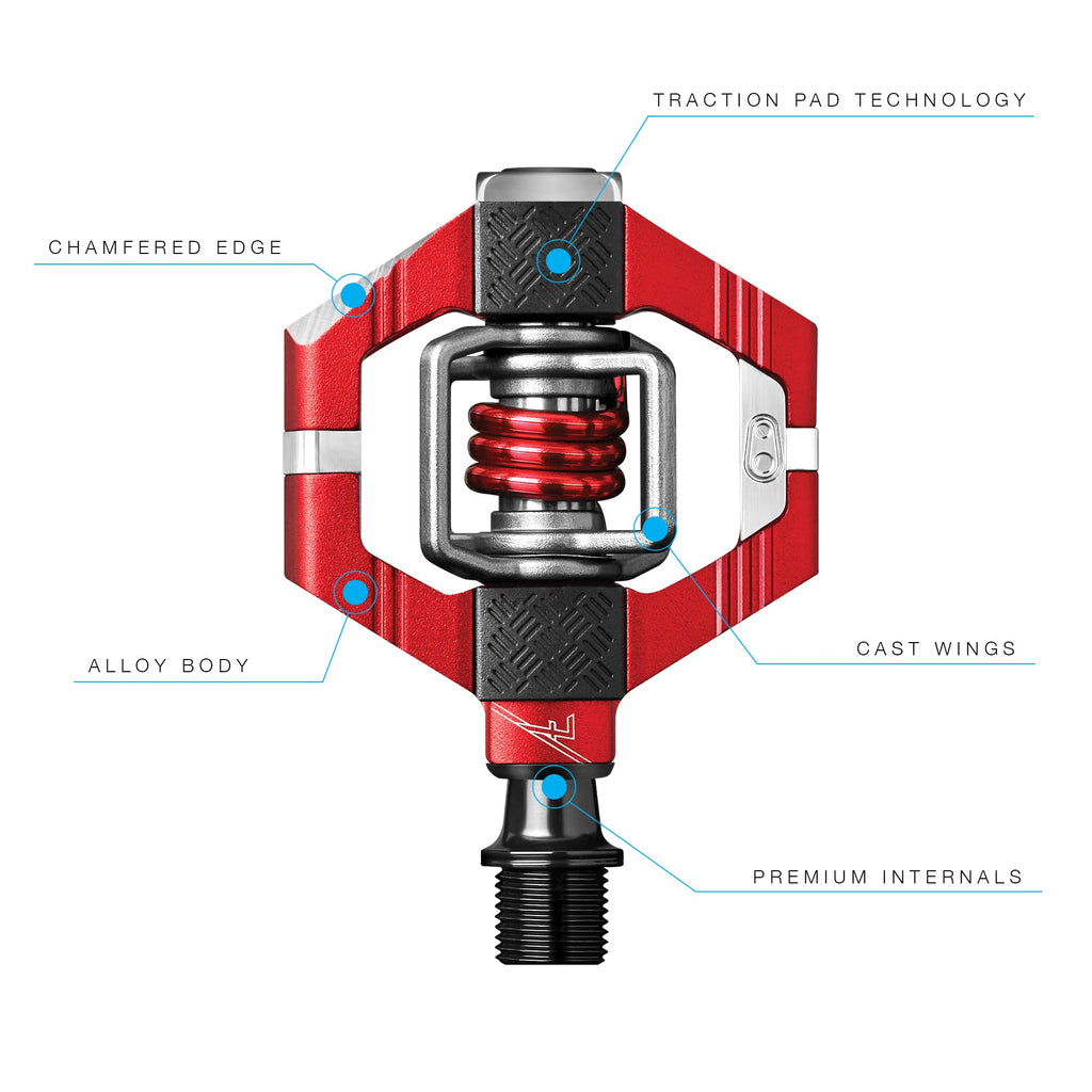 Crankbrothers Mtb Pedals Candy 7 Red