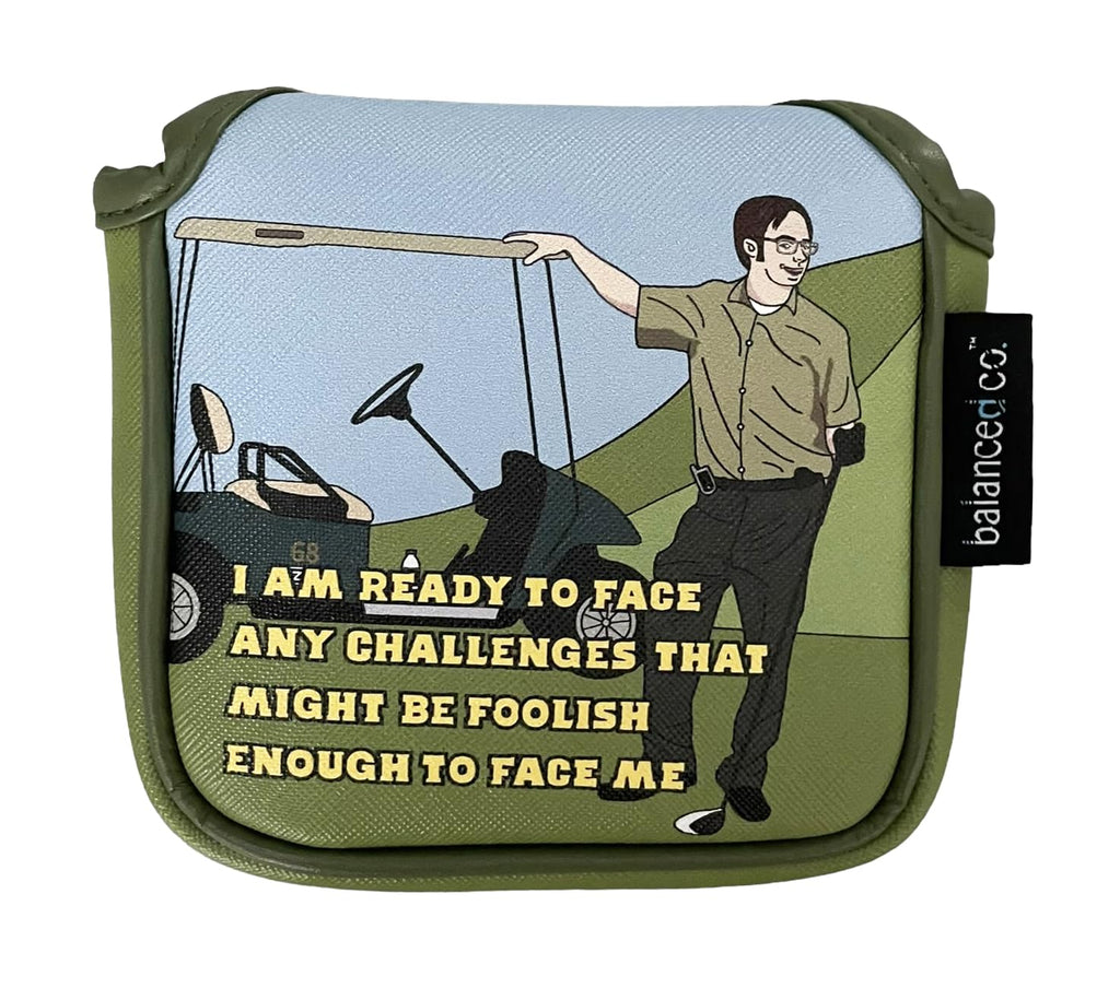 Balanced Co. Scranton Golf Headcover (Dwight Mallet Putter)