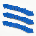 Pax 30Pcs 25X25Mm Classic Nature Rubber Patches, Nature Rubber Sheet, Suitable For Tubeless Bikes, Bicycles, Motorcycles, Scoote