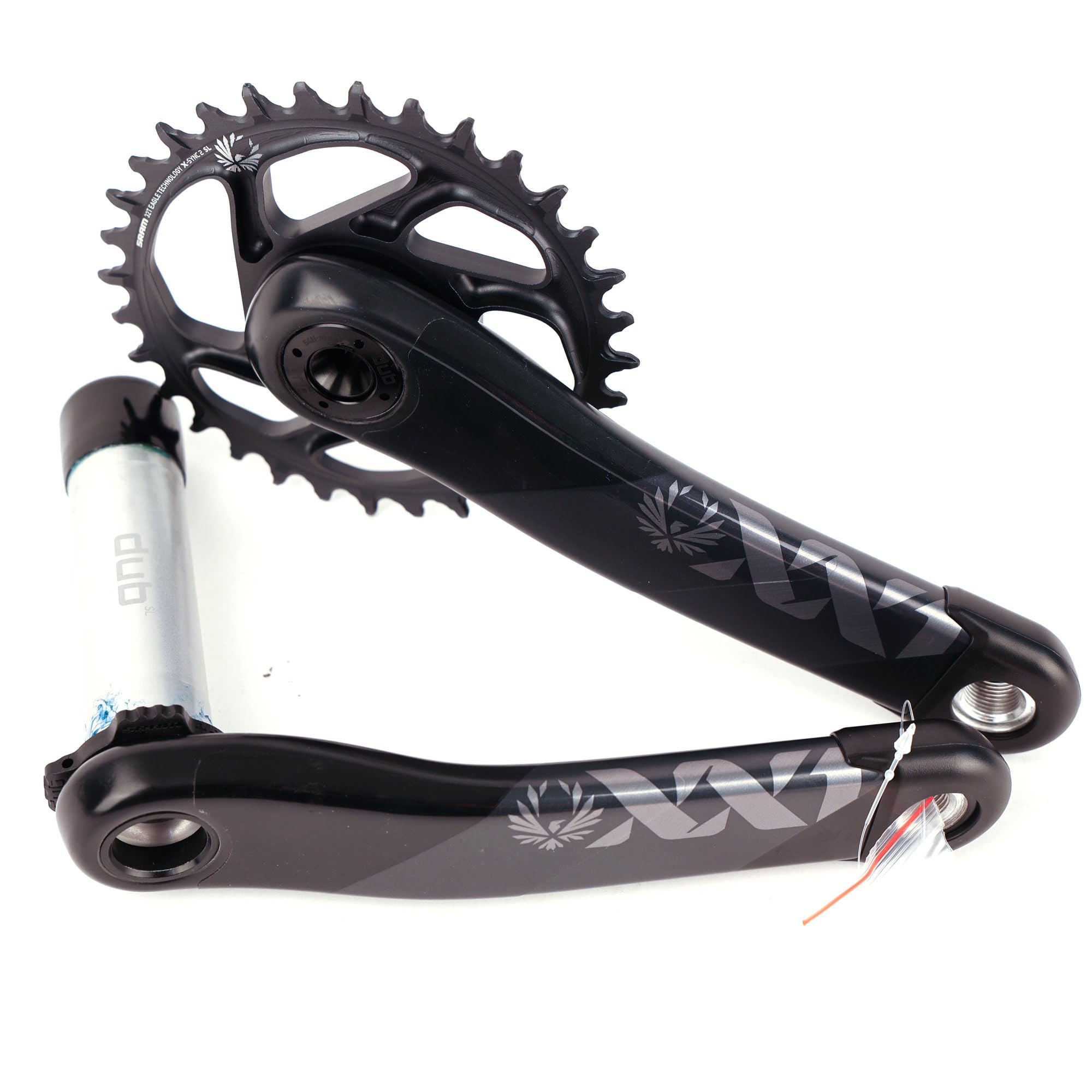 SRAM XX1 Eagle AXS Boost Crankset - 170mm, 12-Speed, 34t, Direct Mount, DUB Spindle Interface, Gray