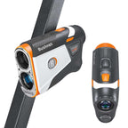 Bushnell Tour V6 Shift Patriot Pack Laser Golf Rangefinder With Carrying Case And Wearable4U Lens Cloth, And 2X Batteries Bundle