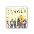 ISEE 360 Prague Fridge Magnet Gift for Kitchen Doors RefrigeratorHomeOffice Door Decor Travel Souvenir Gift L X H 3 X 3 Inch