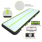 Awsum 10Ft/13Ft/16Ft/20Ft/23Ft Air Mat Tumbling Track 4/8 Inches Thick Inflatable Training Mat Gymnastics Mat With Electric Pump