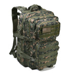 Reebow Gear Military Tactical Backpack Large Army 3 Day Assault Pack Molle Bag Backpacks (Woodland Camo)