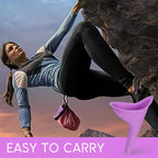 Hakday Urinal For Women, 4Pcs Female Urinal Pee Funnel Portable Urination Device For Camping Travel Hiking Gear Cool Gifts For W
