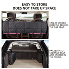 Abe Non-Inflatable Car Bed Mattress,Double-Sided Folding,Portable Back Seat, Travel Camping Mattress For Sleeping(Dinosaur World