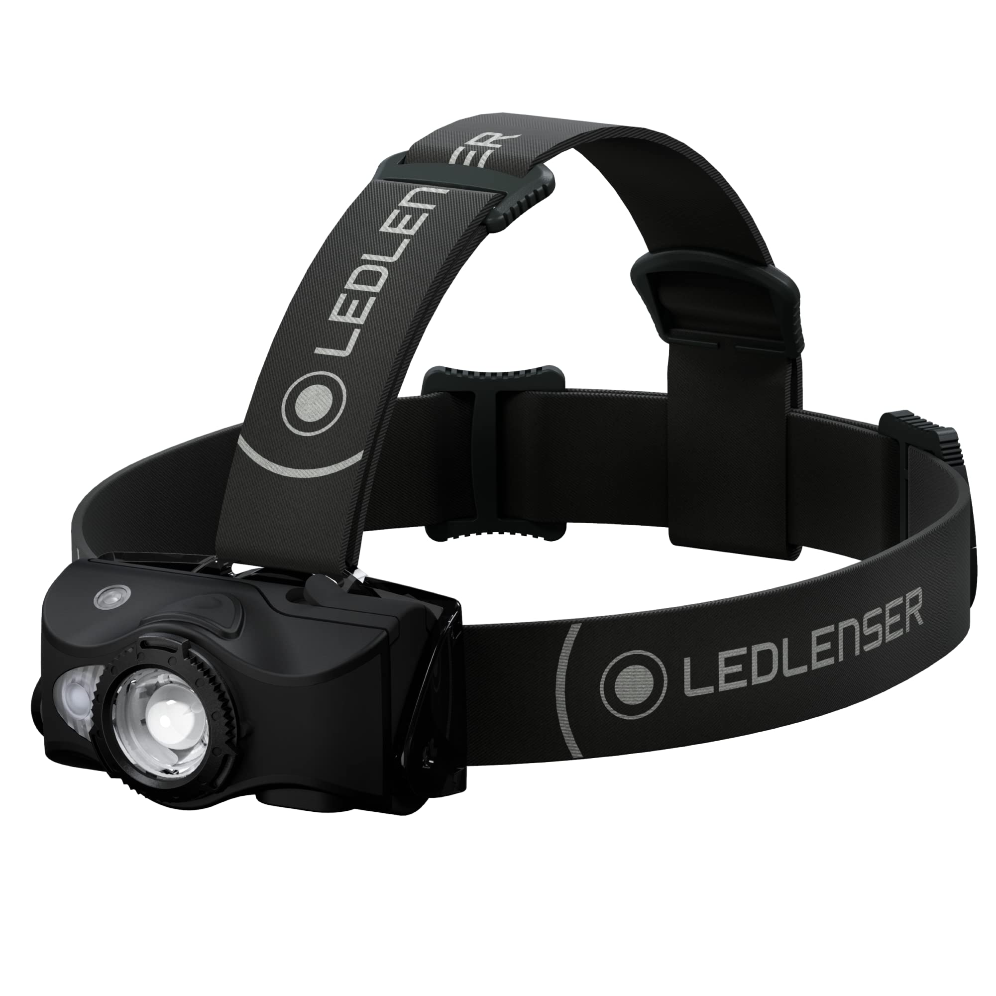 Ledlenser, MH8 Lightweight Rechargeable Headlamp with Removable Headstrap, High Power LED, 600 Lumens, Backpacking, Hiking, Camp