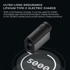 Hoto Golf Rangefinder With Slope, 1100-Yard Range, 6X Magnification, Flag Lock, Silicone Eyepiece, Real-Time Measurements, Magne