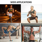APEXUP 20lbs Weighted Vest Men Women, Weight Vest for Women Workout Equipment for Strength Training Running (Green Digi Camo)