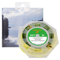Aventik Weight Forward Fly Fishing Line Floating Trout Percerption Line Ultra Low Core 2Pcs Welded Loops (Light Green+Dark Green