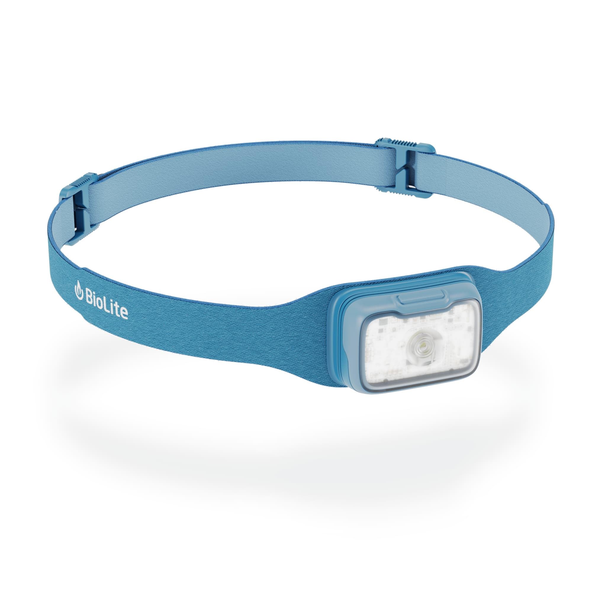 BioLite Range 300 Waterproof, Fast-Charging Rechargeable Headlamp, Slate Blue, 300 Lumens, USB-C Charging, 75m Beam, 100 Hour ru