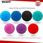 Velocity Lacrosse Balls - Official Nfhs, Sei, And College Approved Size - Meets Nocsae Standard - Approved Competition Colors -