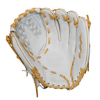 Wilson 2024 A1000 V125 12.5    Outfield Fastpitch Softball Glove - White/Blue/Blonde, Right Hand Throw