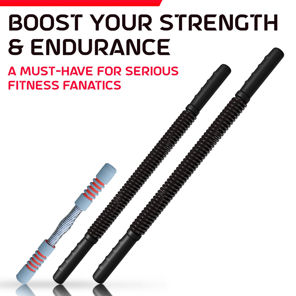 Zenooze Power Twister Bar, Chest Exerciser For Men, The Ultimate Upper Body Chest Workout Equipment For Strengthening Your Chest