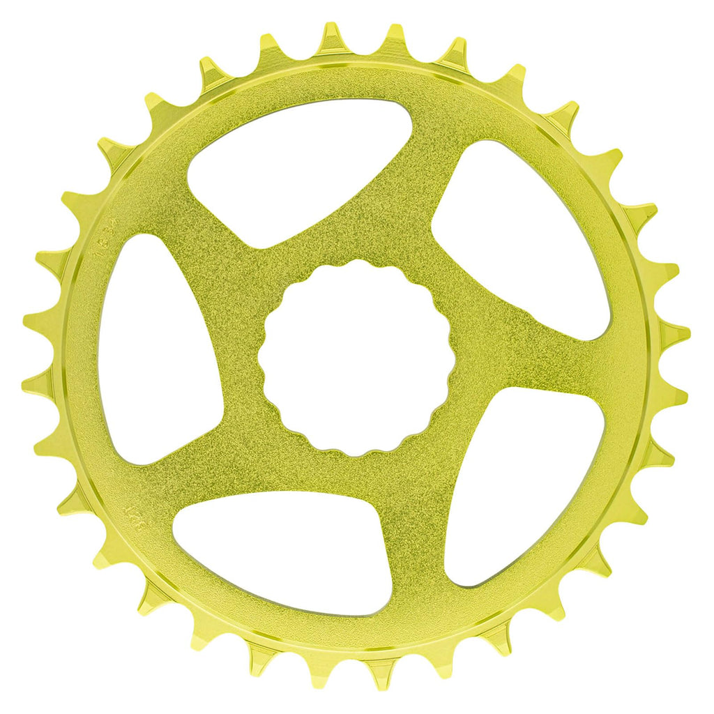 Race Face Narrow Wide Cinch Direct Mount Chainring Green, 32T