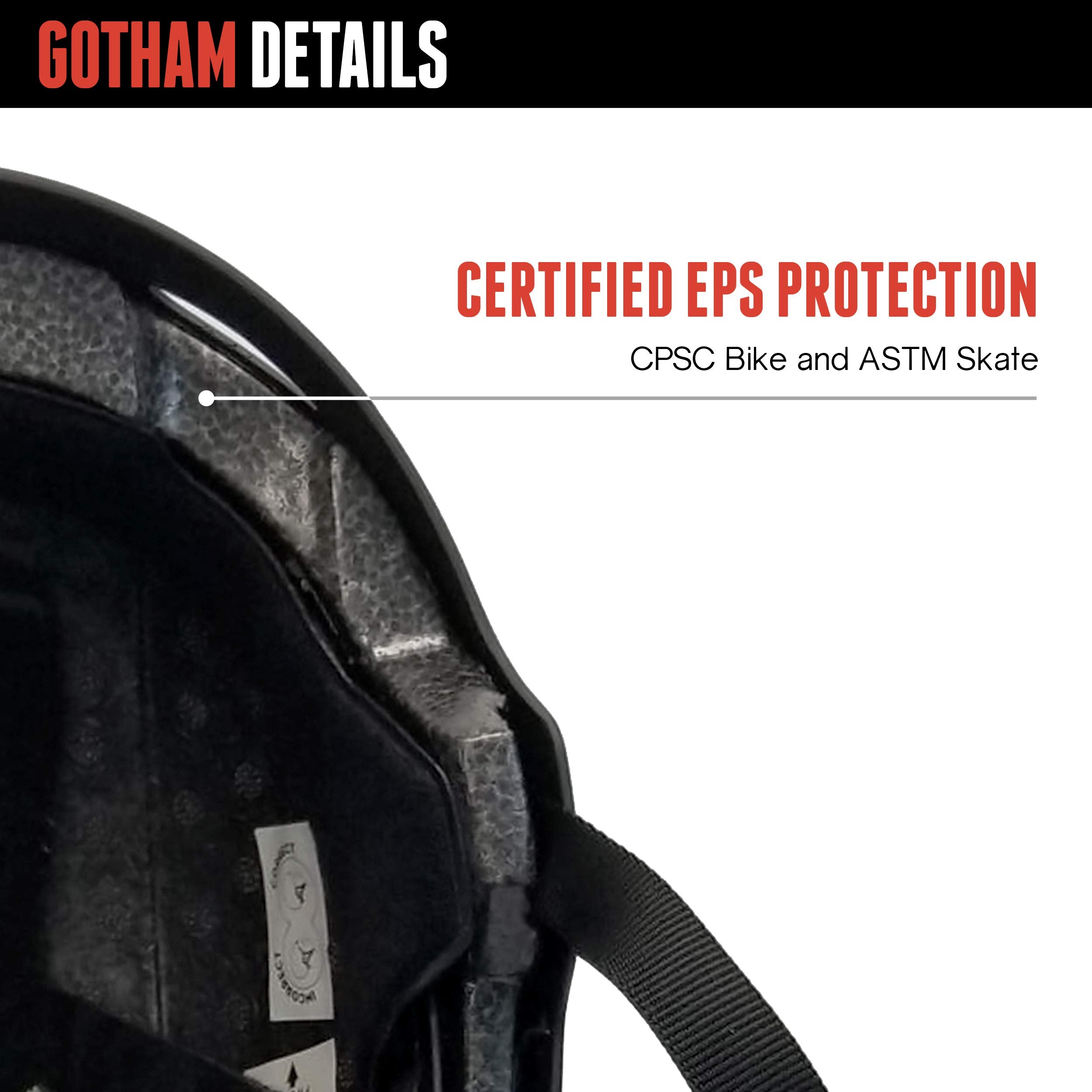 Triple Eight Gotham Dual Certified Helmet For Skateboard, Bike, Roller Skating, Sizes For Adults Aand Teens, Baja Matte, Small /