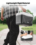 Vevor Portable Cooler, 8.5 Qt Hard Cooler With Ice Retention And Heavy-Duty Handles, Lightweight Rigid Material Insulated Portab