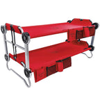 Kid-O-Bunk With 2 Side Organizers, Red