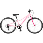 Retrospec Dart 20 & 24 Inch Kids Bike - 7-Speed Hybrid Bicycle for Ages 6-11 with 29in All-Season Tires & Shock Absorption - Adj