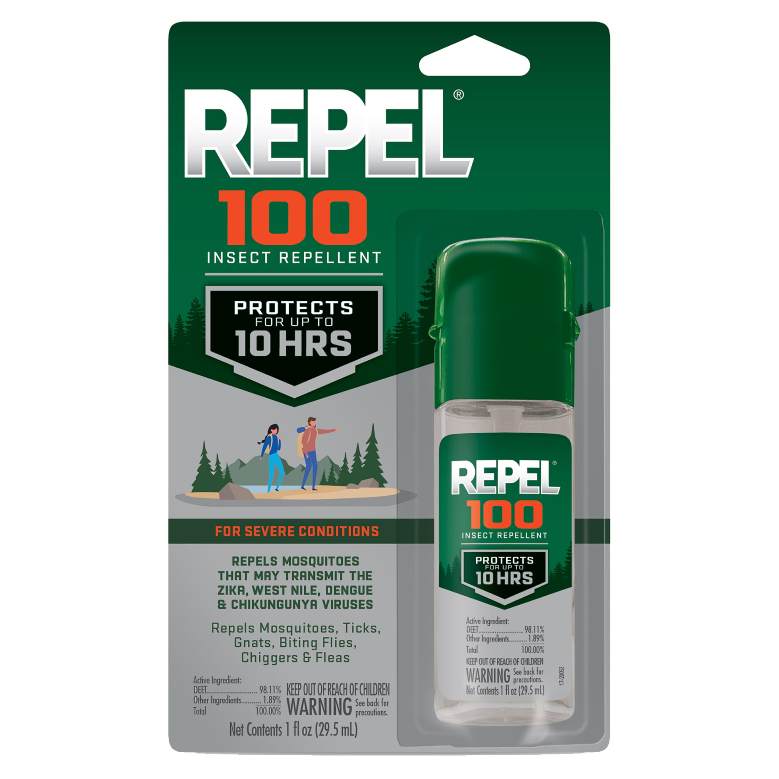 Repel 1-Ounce Insect Repellent Pump Spray