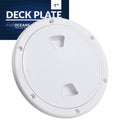 Five Oceans 8'' Boat Hatch, Marine Access Hatch, Round Inspection Deck Plate Hatch With Detachable Cover, Non-Slip, Uv Resistant