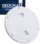 Five Oceans 8'' Boat Hatch, Marine Access Hatch, Round Inspection Deck Plate Hatch With Detachable Cover, Non-Slip, Uv Resistant