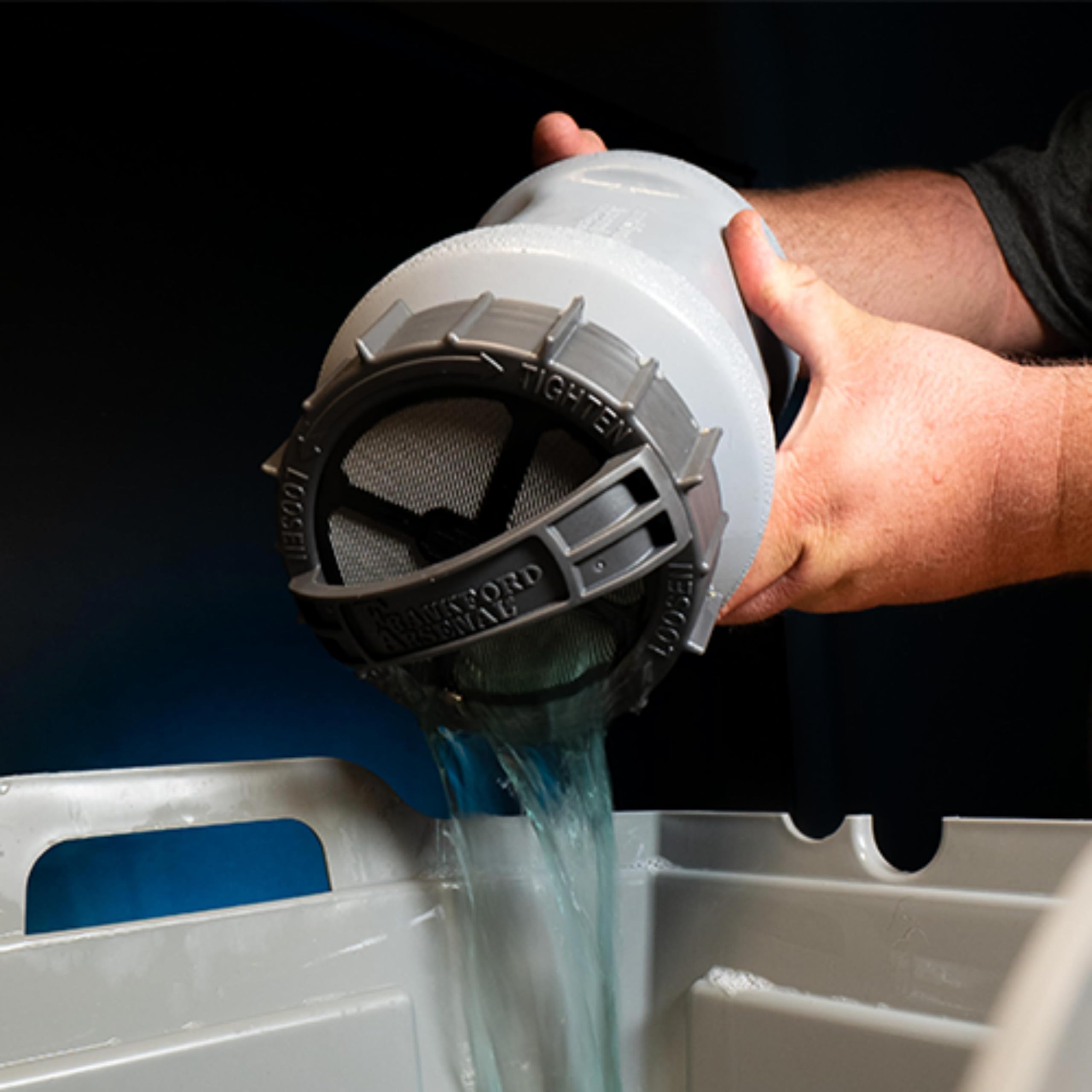 Frankford Arsenal Rotary Tumbler Straining Caps With Innovative, Heavy-Duty, Worry-Free Design For Cleaning And Reloading