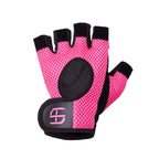 Shred & Tone Callasus Prevention Exercise Gloves, Pink, Medium