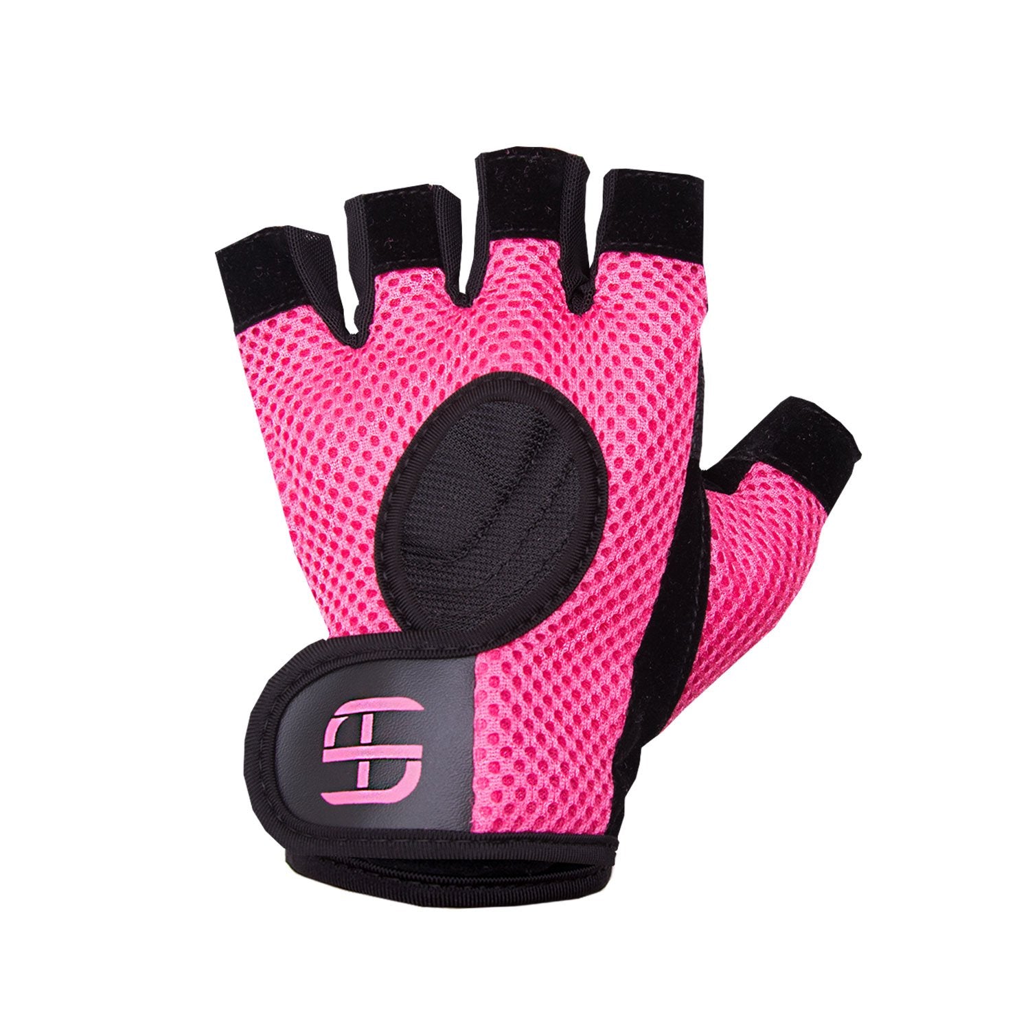 Shred & Tone Callasus Prevention Exercise Gloves, Pink, Medium