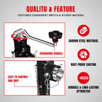 Big RED 2000 LBs Capacity Weld on Pipe Mount Swivel Trailer Jack, ATR39003R
