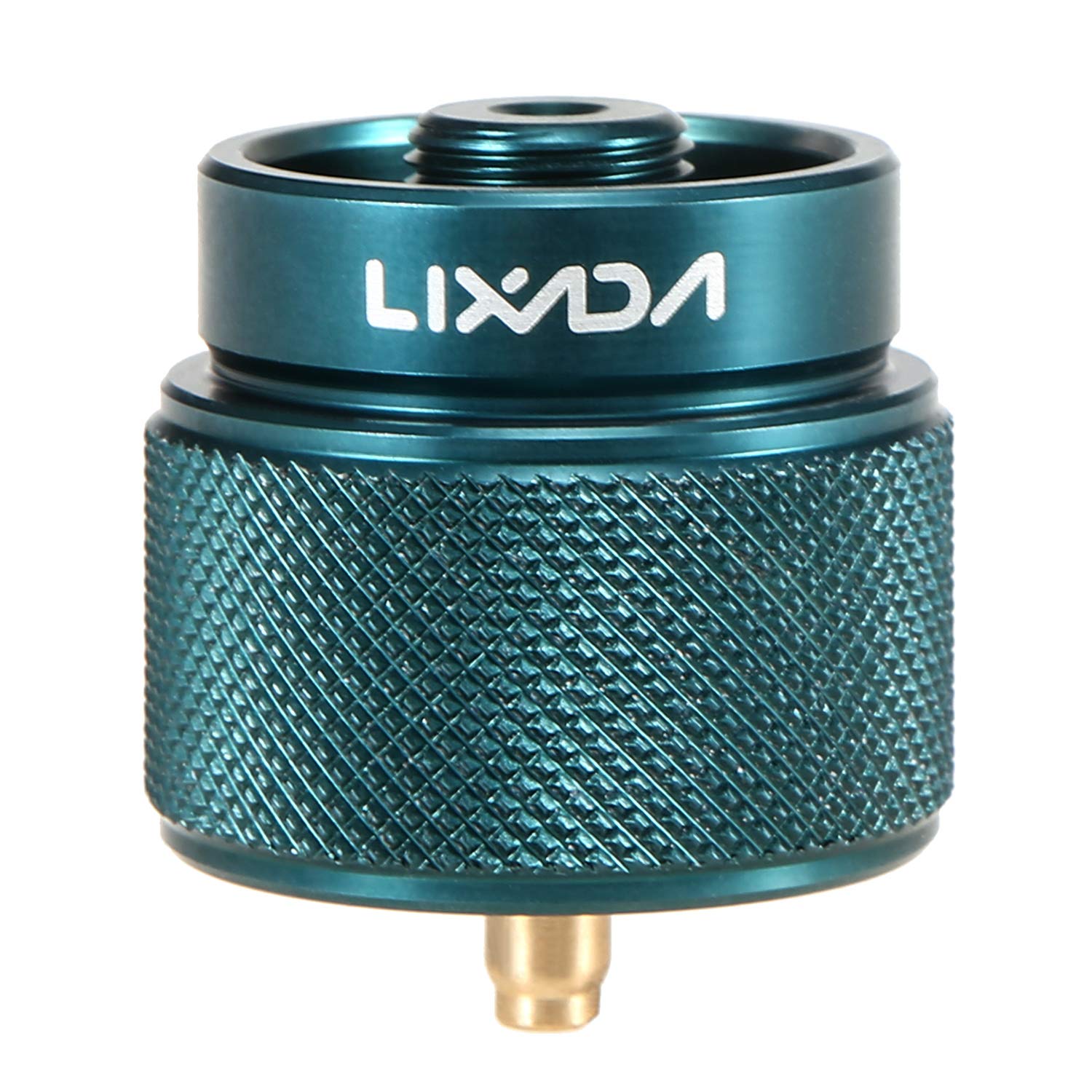 Lixada Camping Stove Adapter 1L Outdoor Propane Small Tank Input En417 Lindal Valve Output