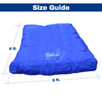 Skil-Care Replacement Cover For 6X8 Crash Pad, Durable Blue Nylon Shell, Water-Resistant, Machine-Washable, Cover Only, Fits Ori