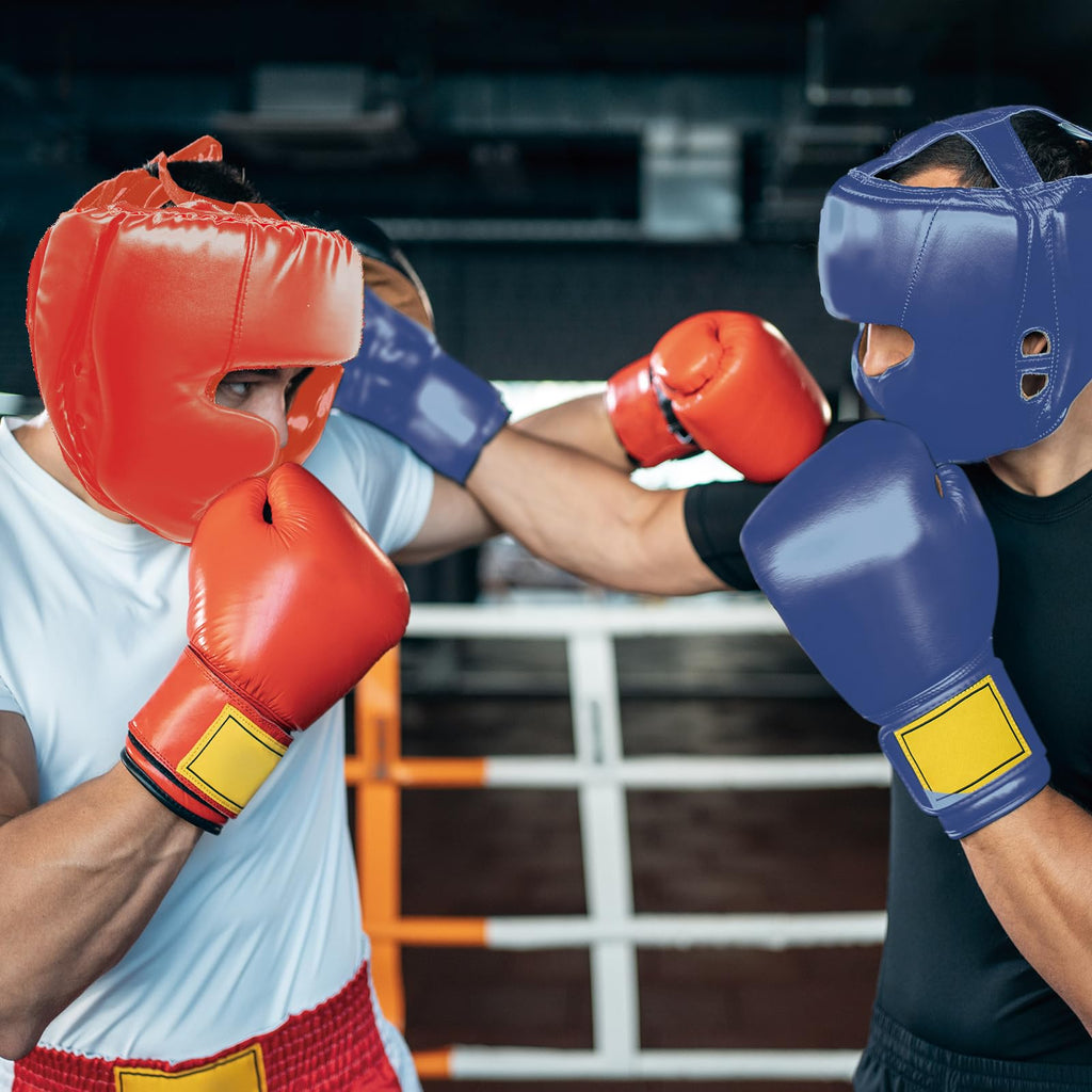2 Pack Boxing Headgear Boxing Gear Equipment Taekwondo Sparring Gear Mma Gear Muay Thai Boxing Safety Helmet Boxing Protective G