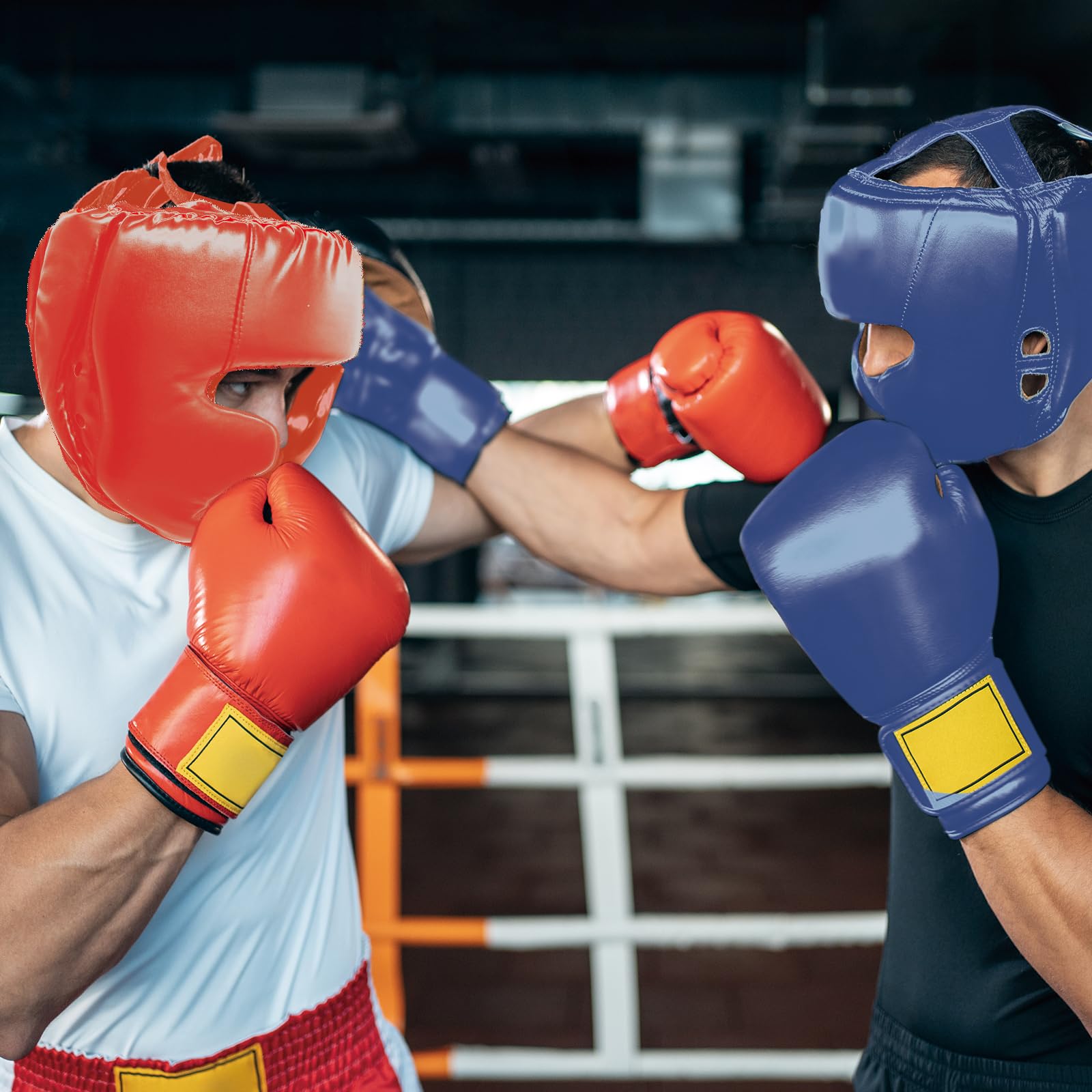 2 Pack Boxing Headgear Boxing Gear Equipment Taekwondo Sparring Gear Mma Gear Muay Thai Boxing Safety Helmet Boxing Protective G