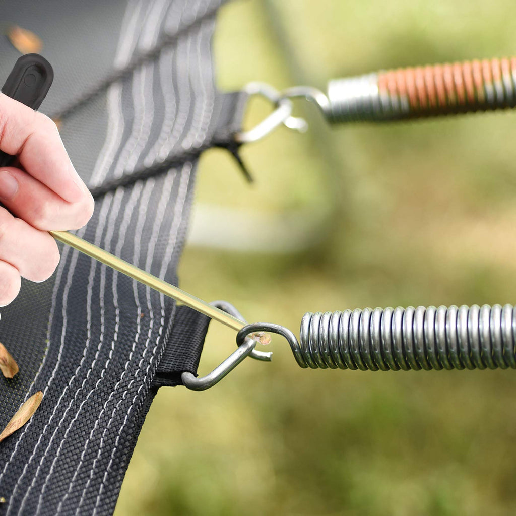 Marvelity 3 Pcs Trampoline Spring Pull Tool Kit, Trampoline Parts T-Hook Puller, Trampoline Accessories Spring Pull T-Shape Hook