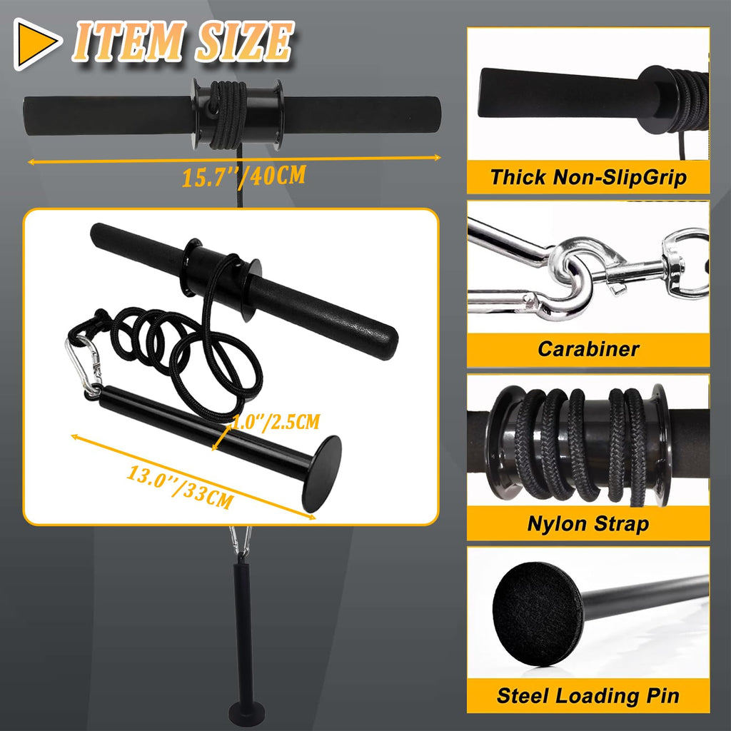 Forearm Blaster Roller Anti-Slip Handle Forearm Wrist Exerciser Trainer Strength Equipment Home Gym Must For Exercising Fitness