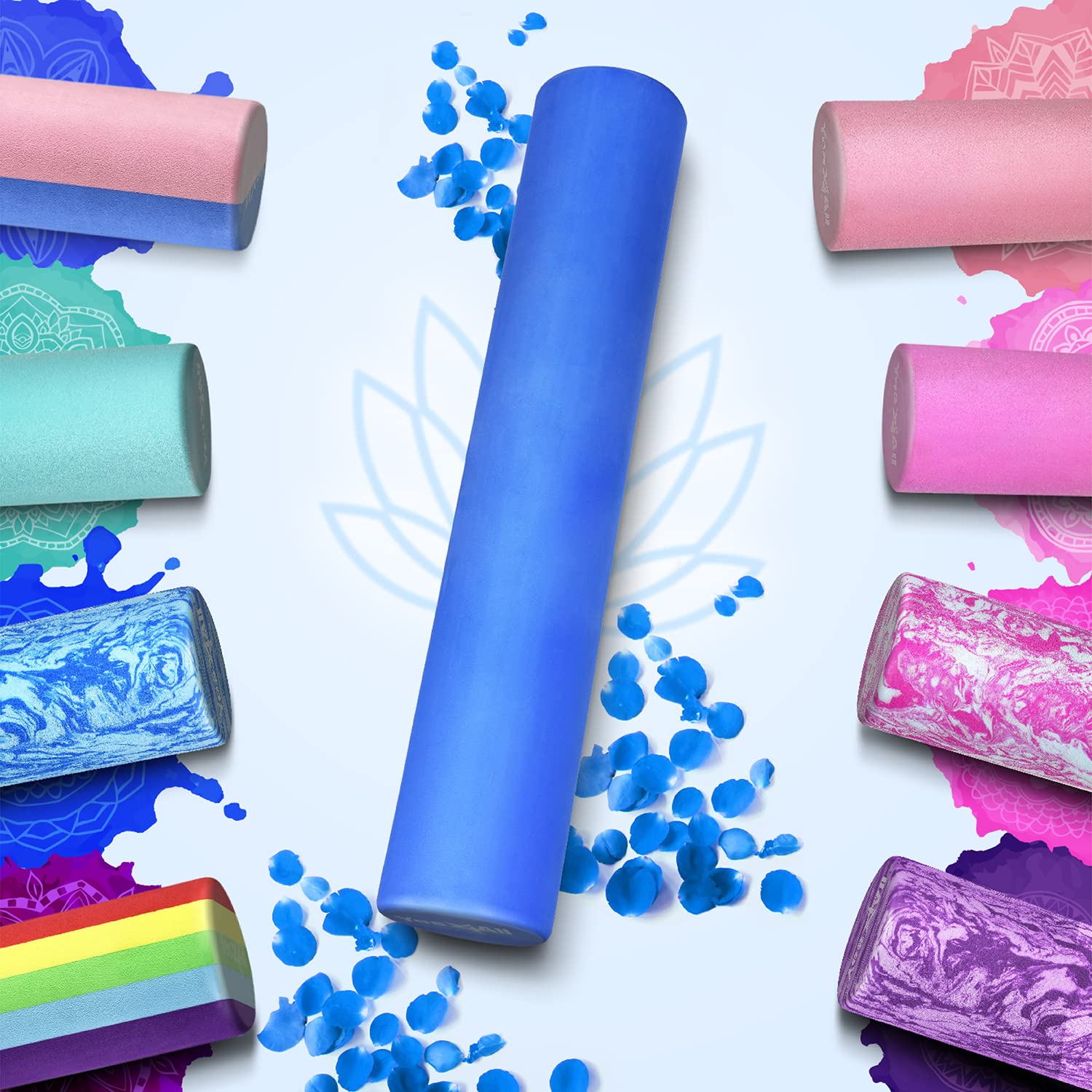 Yes4All Roller Eva - Blue - 24Inch