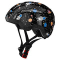Toddler Bike Helmet 1-3 Years Old- with 12 Vents & Dual Liner (0.16+0.28) - Adjustable Dial Fit (45-51cm) (XS,Space)