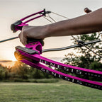 Genesis Archery Compound Bow, W/Adjustable Riser, Original, Right Handed, Purple