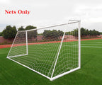 Soccer Goal Net Football Polyethylene Training Nets Full Size Post Not Included(12 X 6Ft)