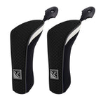Big Teeth Golf Hybrid Head Covers Set Headcovers Utility Ut Club Protector Meshy With Interchangeable Number Tag (2 Pcs)