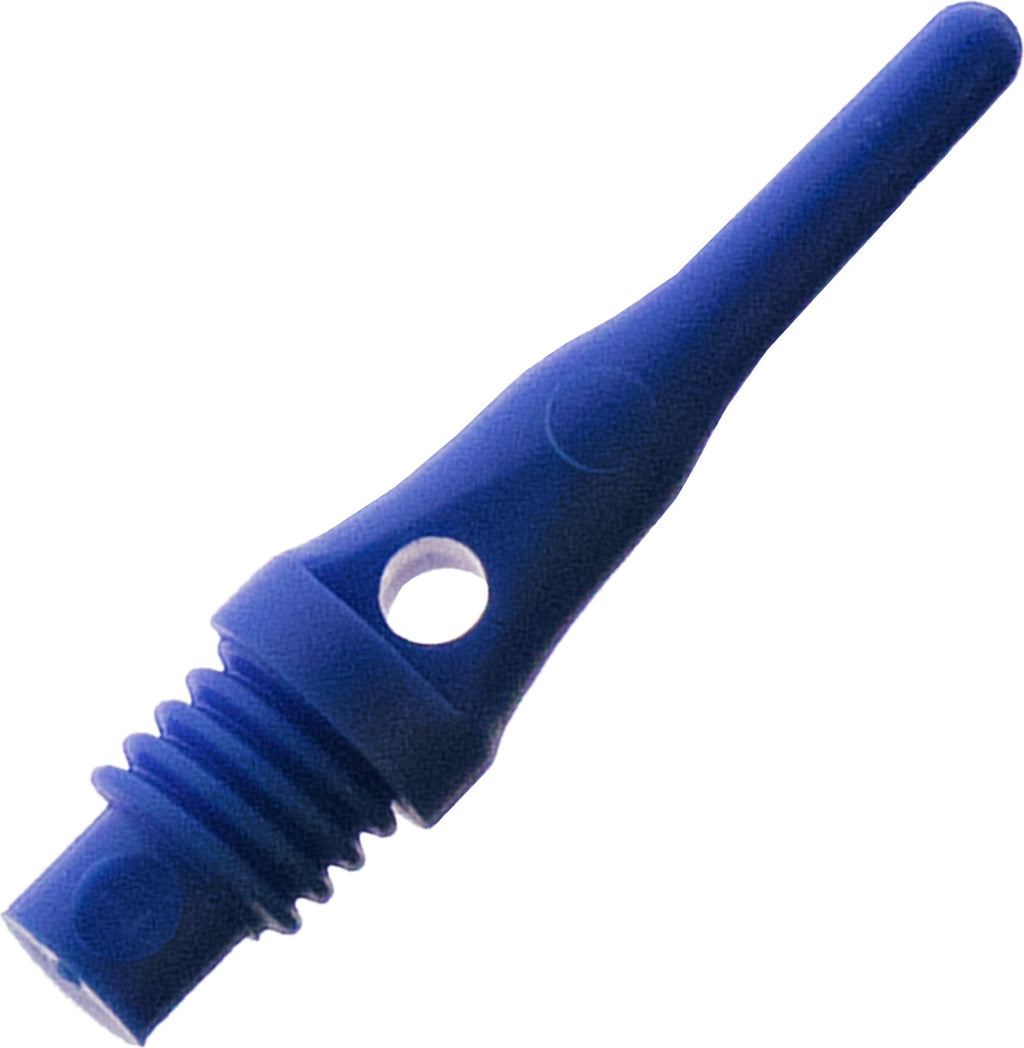 Viper Dart Accessory: Tufflex S.S. (Super Short) 2Ba Thread Soft Tip Dart Points, Blue, 1000 Pack