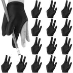 Neer Breathable Billiards Pool 3 Fingers Cue Gloves Nylon Table Pool Left Right Hand Universal Shooter Cue Sports Gloves For Wom