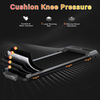 Howhai Treadmill, Walking Pad, Treadmills For Home Foldable With Handle Bar, 6.2 Mph Running Treadmill With Remote Control And L