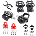 Venzo 4 in 1 Compatible with Peloton, Look Delta & Shimano SPD, Toe Cages Pedals Set with Cage Removal Tool - 9/16    Heavy Duty