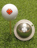 Tin Cup Golf Ball Custom Marker Alignment Tool (Firefighter)